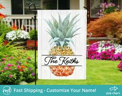 Pineapple Garden Flag