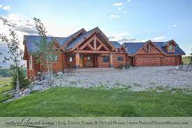 The Rock Ride Ranch Log Home Plan