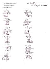 Two Step Equations Word Problems