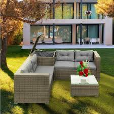 Pe Wicker Rattan Outdoor Furniture Set