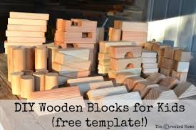 Diy Wooden Blocks For Kids With A