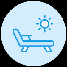 Deck Chair Generic Color Lineal Color Icon