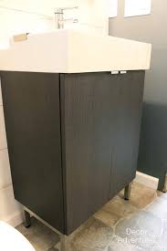 New Basement Bathroom Vanity Ikea Style