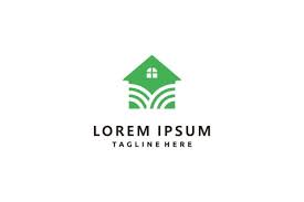 Home Garden Farm Logo Design Icon