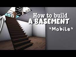 Basement On Moblie Tablet Bloxburg