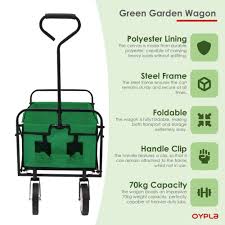 Oypla Green Heavy Duty Foldable Garden