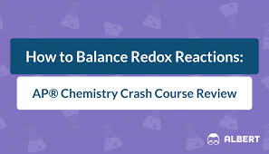 Redox Reactions Balancing Ap
