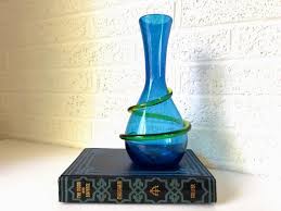 Vintage Blown Glass Vase Attributed To