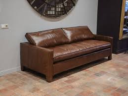 Calf Leather 3 Seater Sofa For At