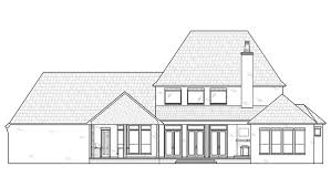 Plan 41435 Modern French Style Home Plan