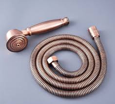 Antique Copper Hand Held Shower Spray