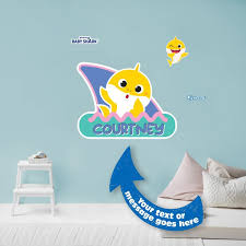 Baby Shark Wave Personalized Name Icon