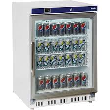 Undercounter Glass Door Display Fridge