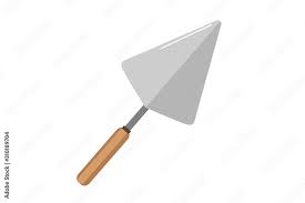Vector Flat Style Hand Trowel Icon