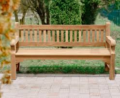 Braemar 4 Seater Teak Garden Bench 1 8m