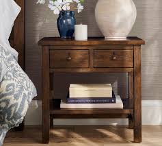 Farmhouse 2 Drawer Nightstand Pottery