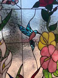 Bird Stain Glass Window