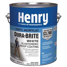Henry 587 Dura Brite White 100 Acrylic