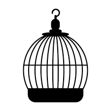 Bird Cage Icon Logo Vector Design Template