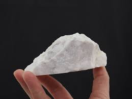 Quartz Crystals On Marble Mineral