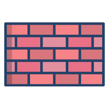 Wall Free Construction And Tools Icons
