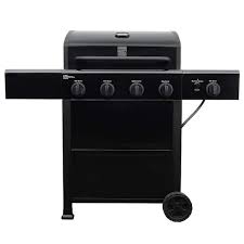 Propane Gas Bbq Grill With Side Burner