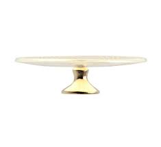 Small Gold Cake Stand Rica Small