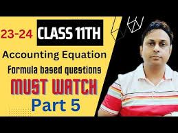 Accounting Equation Class 11th