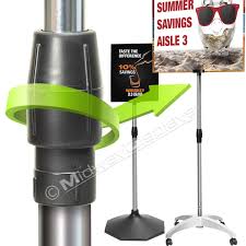 Adjustable Pole Stand With 18 Octagon