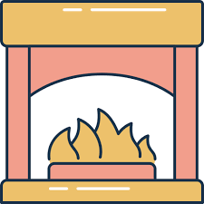 Fireplace Generic Outline Color Icon