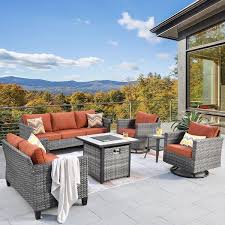 Xizzi Jupiter 6 Piece Wicker Outdoor