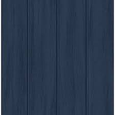 Nextwall Naval Blue Wood Panel Vinyl