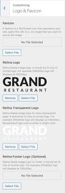 Setting Up Header Navigation Menu
