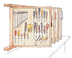 Free Plan Space Saving Tool Rack