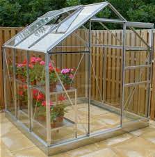 Aluminium Greenhouse 12 Silver