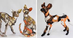 This Artist Repurposes Scrap Metal