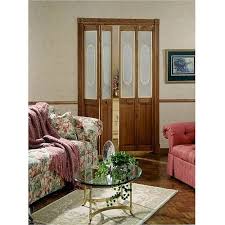 Awc 127 Elizabethian Glass Bifold Door Size 24 Inches X 80 Inches