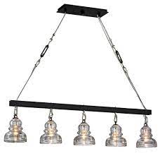 Troy Lighting Menlo Park 5 Light Island Deep Bronze F6058