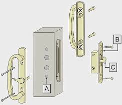 Legacy Patio Door Handles Locks