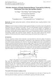 Vibration Ysis Of Simply Supported