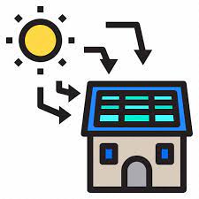 Home House Power Solar Icon
