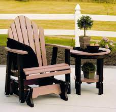 Cozi Back Outdoor Chair Glider For
