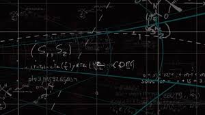 Animated Math Equation Icon Stock