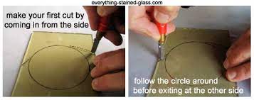 Cutting Stained Glass Circles Tutorial