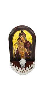 Small Night Light Lamp With Virgin Mary