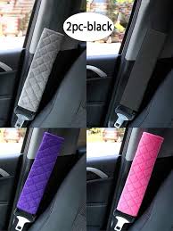 2 Pcs Of Soft Car Seat Belt Cover