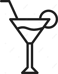 Vector Ilration Of A Cocktail Glass