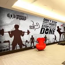 Wallpapers For Gym At Rs 55 Sq Ft