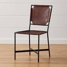Laredo Brown Leather Dining Chair