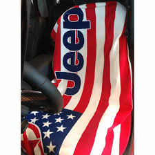 Seat Armour Jeep American Flag Towel2go